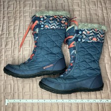 COLUMBIA Women  s 5 Minx Mid II Omni-Heat Print Snow Waterproof 200g Insulation