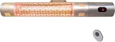Infrared Electric Outdoor Heater, Wall Mounted Patio Heater, Efficient Gold Tube