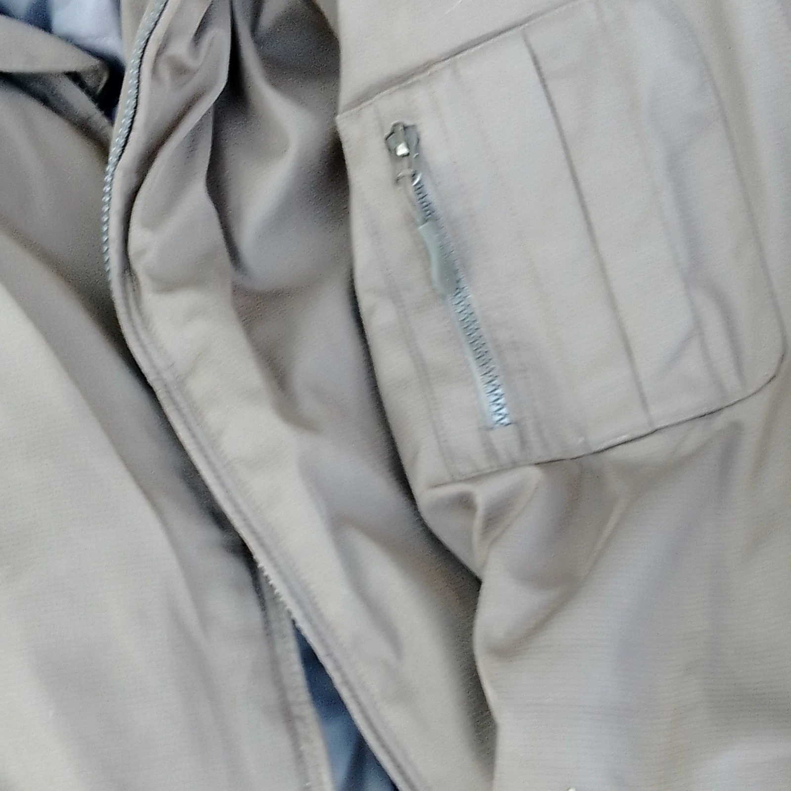 Calvin Klein Bomber Jacket Mens M Brown Lined Water Resistant Zip Coat NWT $150 image 2