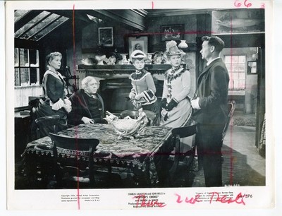 Hobson's Choice-Charles Laughton-Brenda de Banzie-8x10-B&W-Promo-Still