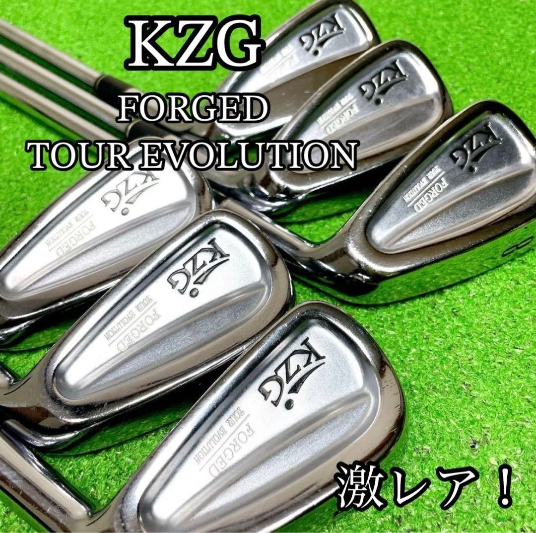 激レア！KZG FORGED TOUR EVOLUTION メンズ　6本セット KZG Men Iron Set Golf Clubs for sale | eBay