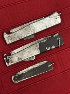 3Stück Taschenmesser ! MERCATOR Mit Der Sehr Selten Kleineren Ausführung!!