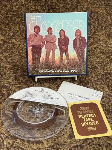The Doors, Waiting For The Sun 4-Track 3&3/4 IPS R-T-R Audio Tape, TESTED!