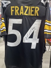 Zach Frazier Signed Black Pittsburgh Steelers Custom Jersey JSA 097 (L)
