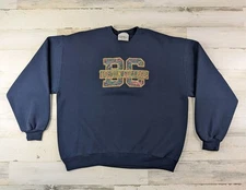 Vintage Genus Sweatshirt Mens Extra Large Boston College Embroidery Ivy USA Made