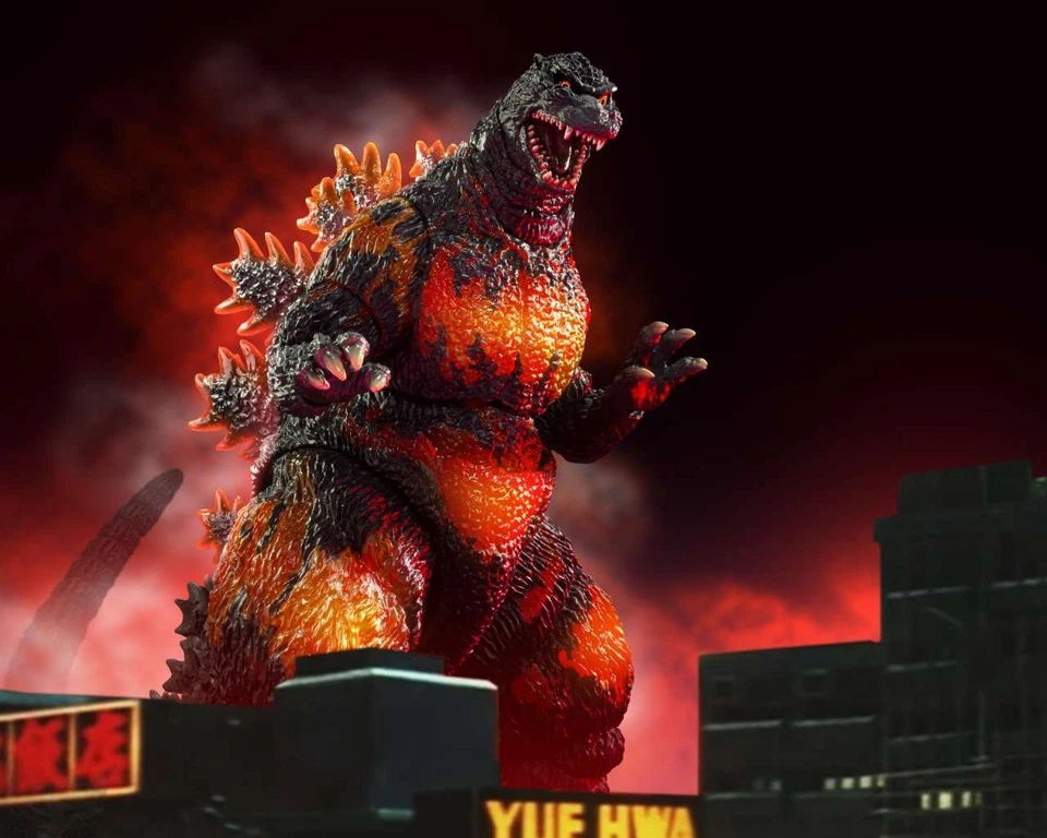 GODZILLA 1995 70th anniversary Special Color Ver S.H.MonsterArts Bandai Tamashii - Immagine 4 di 4