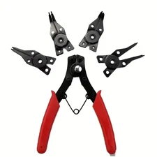 4 in 1 Snap Ring Pliers Plier Set Circlip Combination Retaining Clip Heavy Duty
