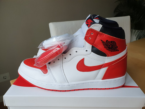 NEU Nike Air Jordan 1 Retro High Og Heritage 43 US 9,5 555088-161 Ovp - Bild 1 von 10
