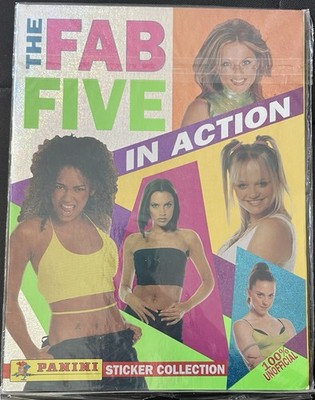 1x Panini Leeralbum The Fab Five In Action