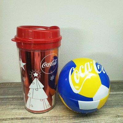 Coca-Cola FIFA World Cup 2022 McDonald's Football Ball Bucket + Football Cup