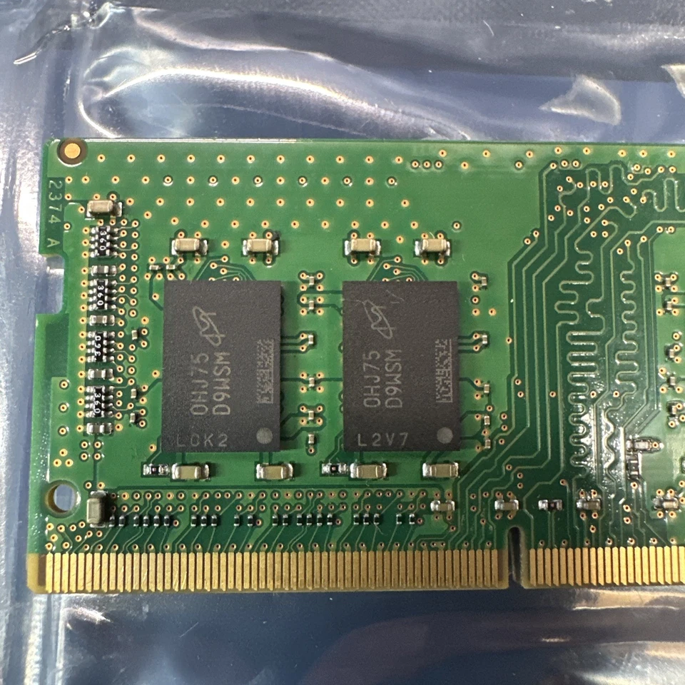 Portátil Micron 8GB DDR4 PC4-25600 1Rx8 SO-DIMM RAM MTA8ATF1G64HZ-3G2J1 Foto 3 de 4