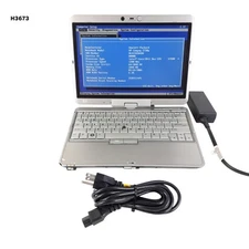 HP Compaq 2710p 12.1" Laptop Core 2 Duo U7600 2GB RAM 100GB HDD Boots/Bios