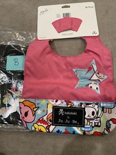 Jujube Tokidoki Unikiki 2.0 Be Neat Bib Brand New In Plastic Smoke Free B