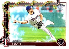Josh Smith 2025 Holiday Topps #H153 Texas Rangers