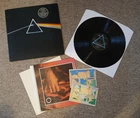 PINK FLOYD - THE DARK SIDE OF THE MOON ORIGINAL UK VINYL LP POSTERS POSTCARDS