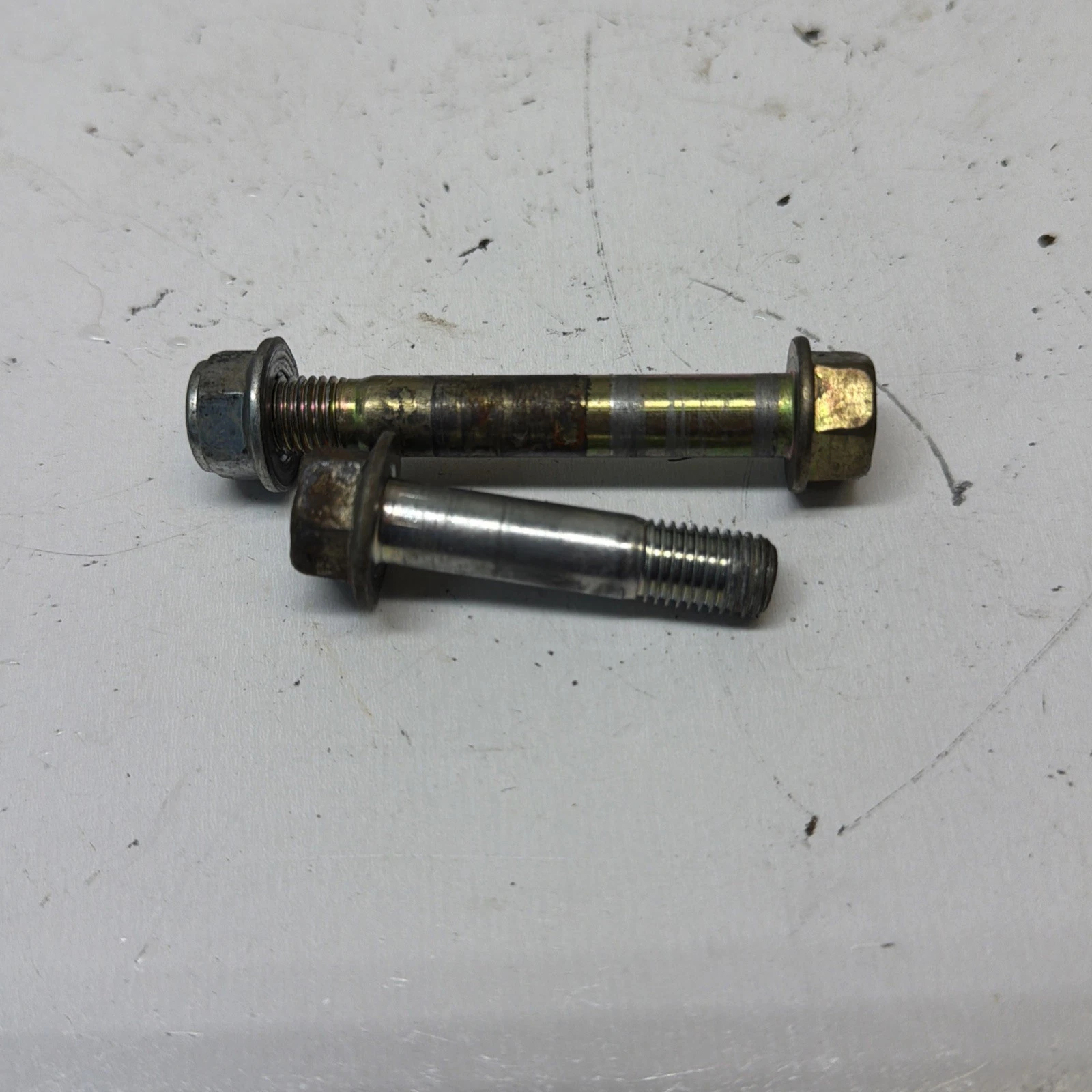 96 - 07 HONDA CR 80 85 R OEM REAR SHOCK MOUNT HARDWARE UPPER LOWER (2)