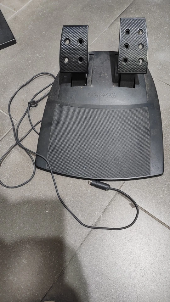 Volante Pc Microsoft SideWinder Force Feedback Wheel - Immagine 3 di 3