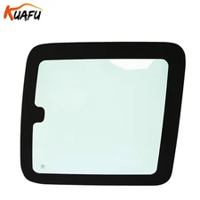 For Chevy Silverado 99-07 Classic Pickup Door Window Glass Rear RH Light Green