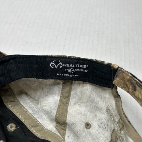 Gorra REALTREE By Outdoor ~ Sombrero de camuflaje con astas levantadas ~ Elástico ~ S/M - Imagen 8 de 11