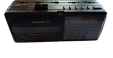 Realistic Chronosette-273 Model 12-1581 Digital Clock Radio and Cassette Player