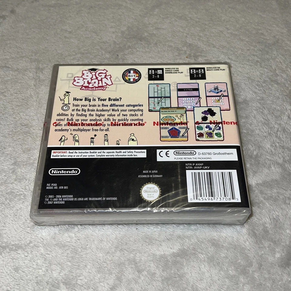 Big Brain Academy Nintendo DS Game NEW & SEALED - Image 2 of 4