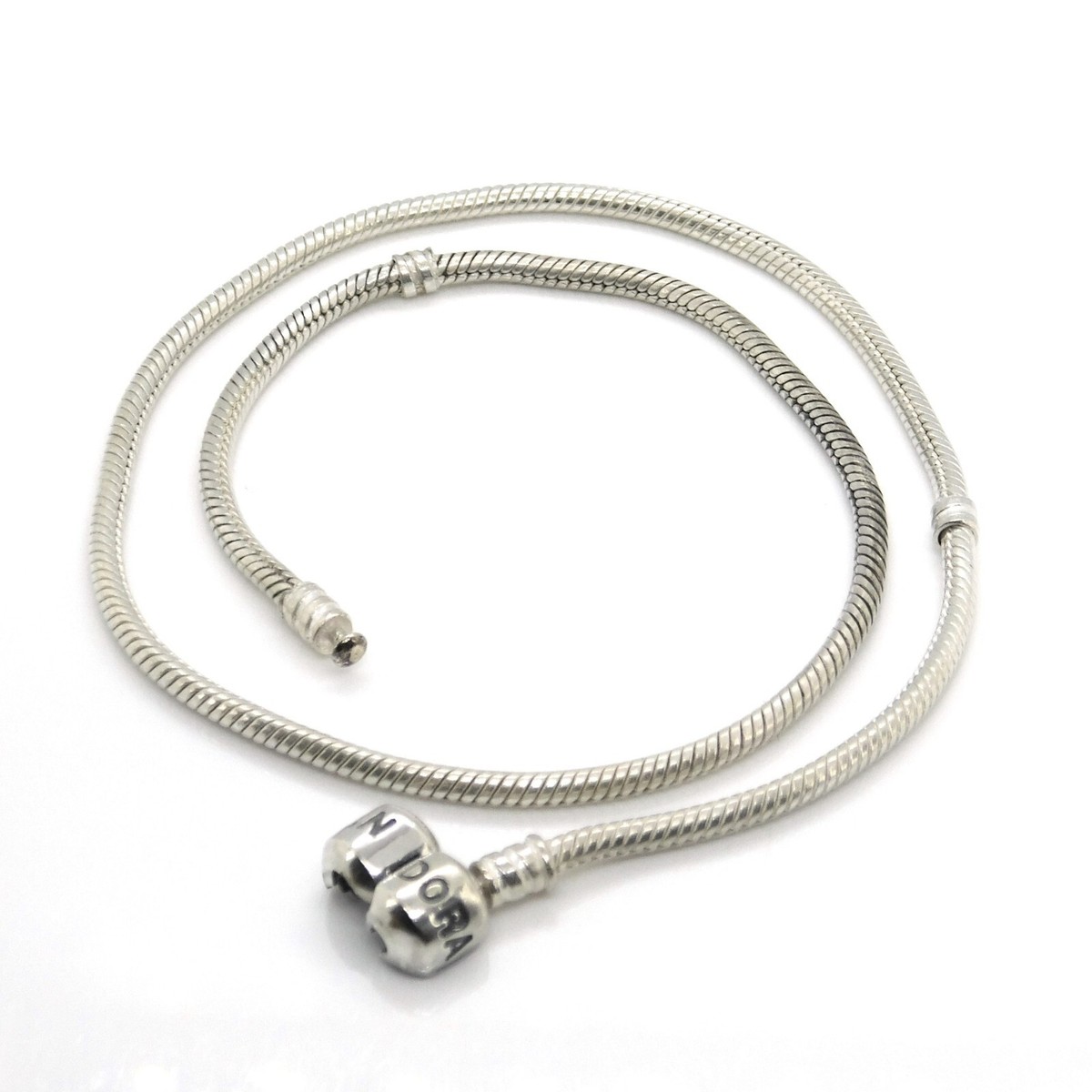 アクセサリー Pandora Moments Snake Chain Bracelet17cm Amazon.com: PANDORA Moments Snake Chain Slider Bracelet