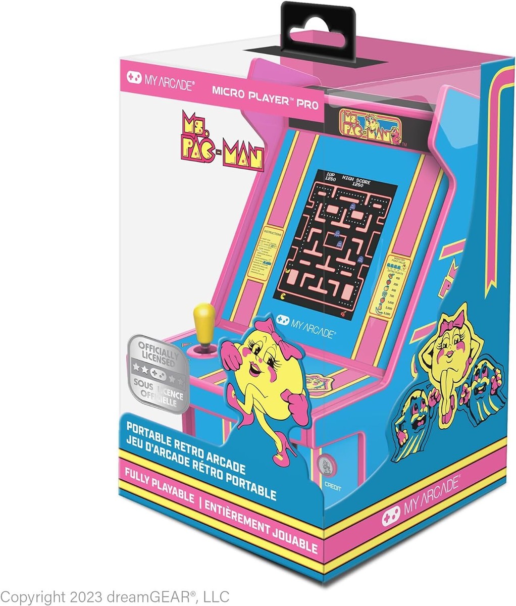 My Arcade Ms. Pac-Man Micro Player Pro: 6.75
