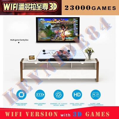 23000 Games Arcade Classics 3D WiFi Fighting Games Multi-Player Pandora Box