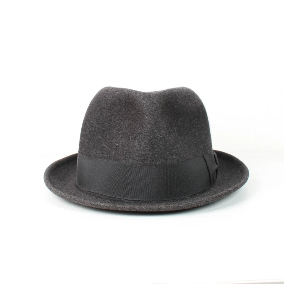 Sombrero Fedora de Fieltro Alessandria BORSALINO Talla 5 1/2 Foto 4 de 4