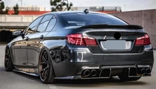 PSM Style Rear Spoiler Wing ABS Black For 2011-2017 BMW 5 Series F10 F18 Sedan