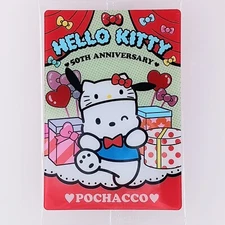 Pochacco Sanrio Hello Kitty 50th Wafer Card No.05 From Japan
