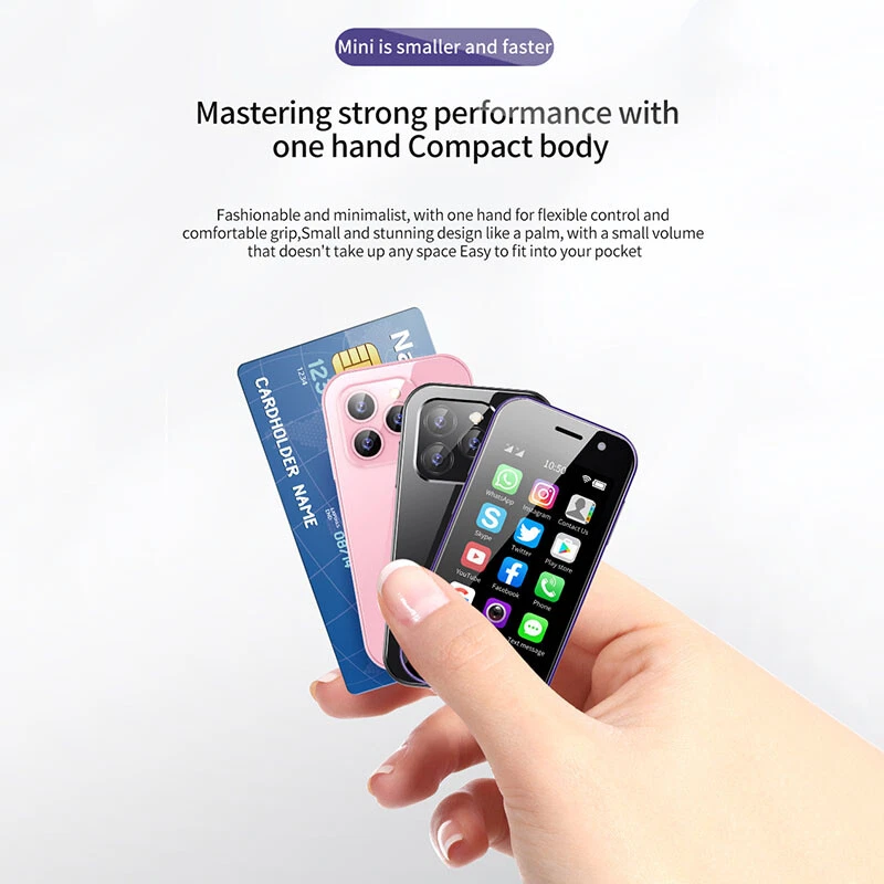 SOYES 14Pro Handy Phone Android Mini Smartphone Dual SIM Google Play Telefon - Bild 4 von 4