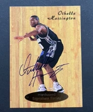 1997-98 Hardwood Signature Series - Othella Harrington Georgetown  RC AUTO /7500