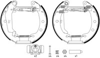 Textar 84049500 Brake Shoe Set For Renault