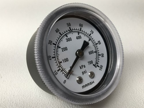 New! (Lot of 5) Marsh Bellofram J2048 Gauge 0-100 PSI (#6830) - Picture 3 of 4