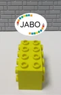 (O11/32) Lego 2434 Converter Brick 2x4x2 Yellow 6195