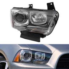 For 2011-2014 Dodge Charger Xenon/HID Headlight Headlamps w/Bulb Left/Right Opt.