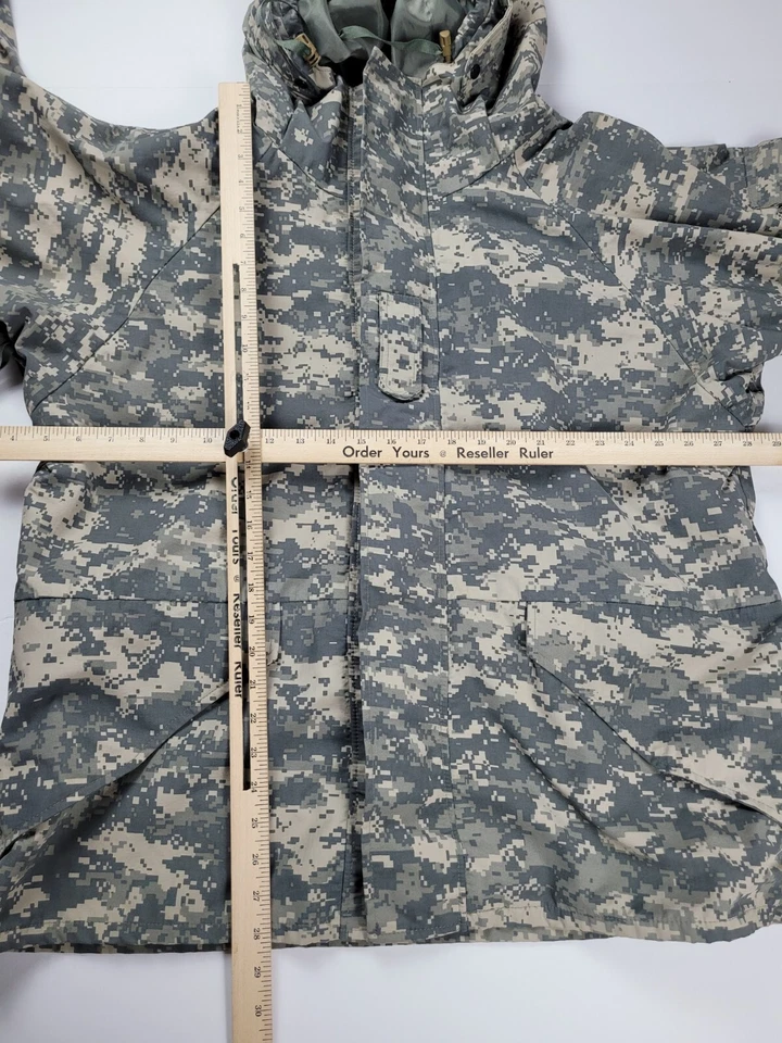 Tru-Spec ECWCS H20 Parka Jacket Mens Large Regular Camouflage Camo - Image 2 of 4