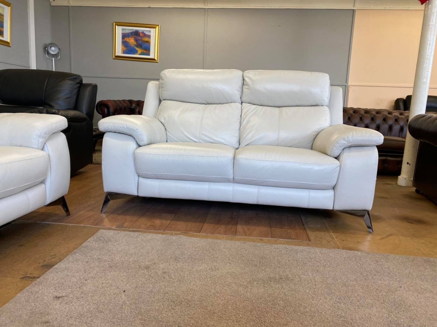 Brand New Ex Display Leather Sofas eBay