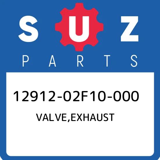 VALVE, EXHAUST