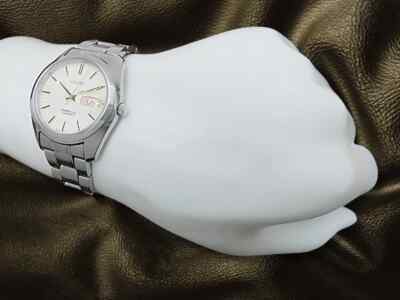 SEIKO SBQL003 Perpetual Calendar Quartz 8F33-0040 Ivory Dial SS
