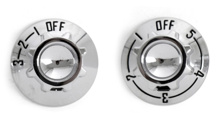 НОВЫЙ 1965 - 1966 Mustang под приборную панель вентилятор кондиционирования воздуха и температура хромированный переключатель комплект  - Изображение 2 из 4