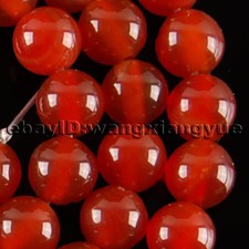 10mm Red Ruby Round Loose Beads Gemstones 15"