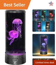 Sensory Synthetic Jelly Fish Tank Lamp - Color Changing Light - Large Size