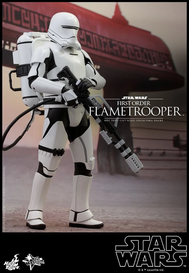 Hot toys MMS326 1/6 First Order Flametrooper Star Wars: The Force Awakens - Image 2 of 4
