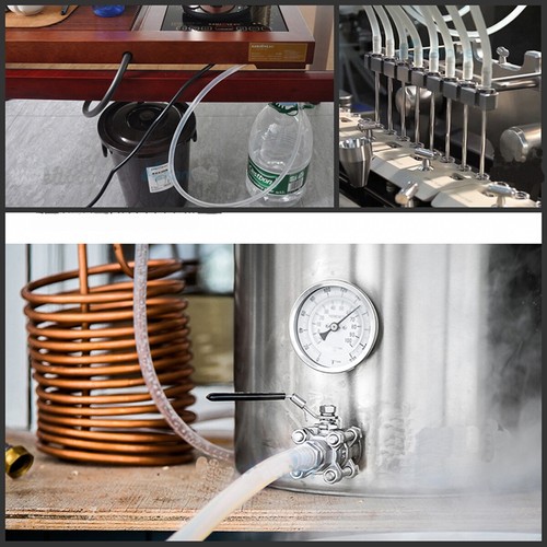 Transparent Food Grade Siliconschlauch Silikon Schlauche Luft Wasser Rohr Tube - Bild 5 von 6
