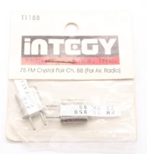 INTEGY 75Mhz FM CH88 Universal Transmitter/Receiver Crystal Set T1188
