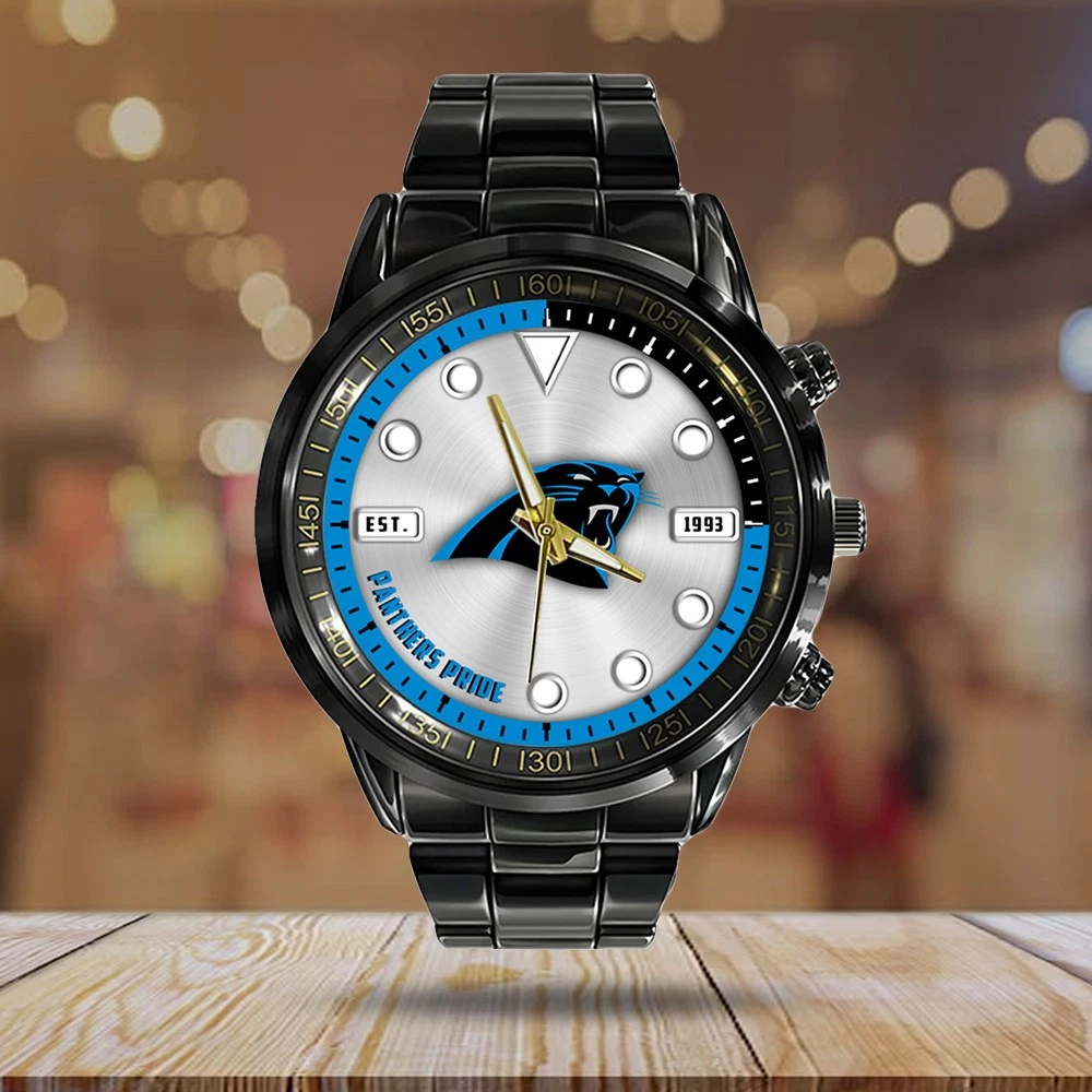 Panthers Stainless Steel Watch