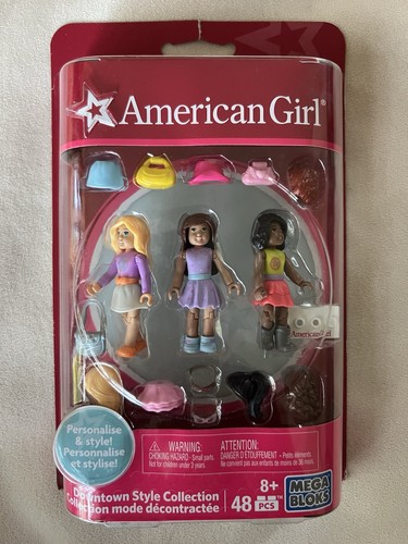 Mega Bloks blocks American Girl Downtown Style Collection NEW mini doll figure