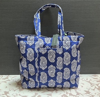 Vera Bradley Original XLarge Tote in Cotton Iconic Paisley Deep